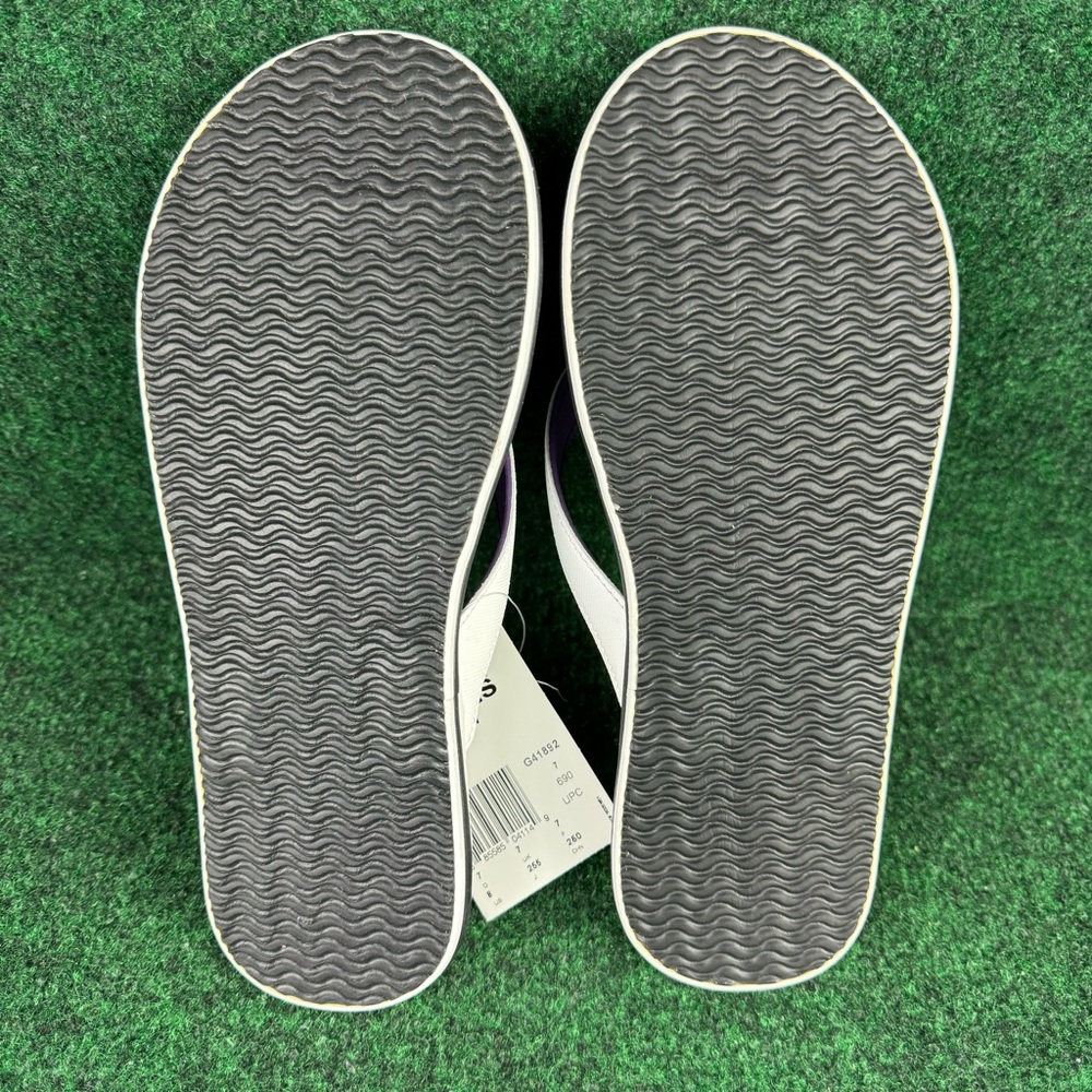 Adidas Fit Foam Juuvi Flip Flops Women's Size 9.5 Sandals Thong Purple (Men’s 8) - Picture 7 of 8